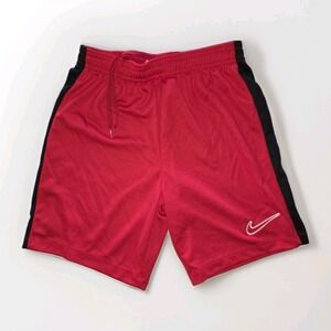 NIKE Pinwheel Small Boys Sports Shorts Red Black Relaxed